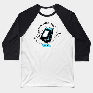 Mobile Phone Joke Baseball T-Shirt